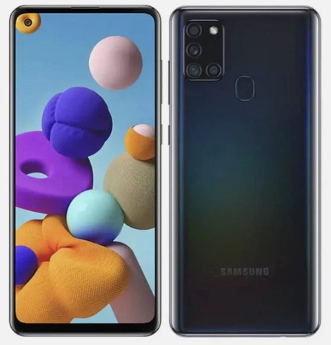 Samsung galaxy a21s 32gb black - 32gb,