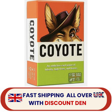 Coyote Party Game Meet The Action-packed Card Game Funny Action Card Games