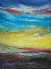 Original contemporary acrylic