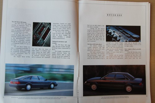 1991 rover range brochure - rover,