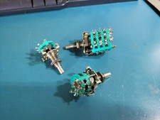 1 / 2 / 4 Pole 5 Position NSF Rotary Switches , Military Part