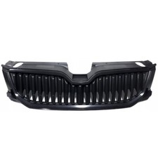 NEW SKODA OCTAVIA MK3 2013-2017 FRONT BUMPER CENTER RADIATOR GRILL BLACK