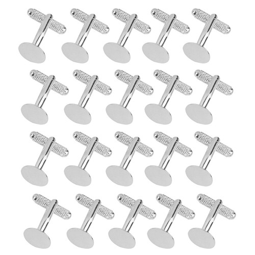 20pcs fashion men 12mm flat - 20pcs,