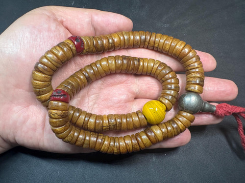 Vintage tibetan yak bone - tibetan,