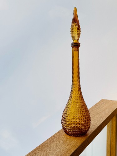 Amber glass empoli - glass,