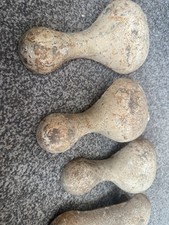 Antique Cast Iron Bath Feet (Set of 4) – Original 1900s Clawfoot Tub Legs, Heavy