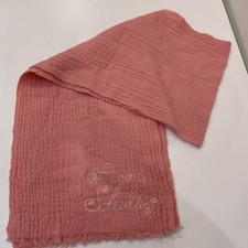 ACNE STUDIOS Pink Wool Shawl
