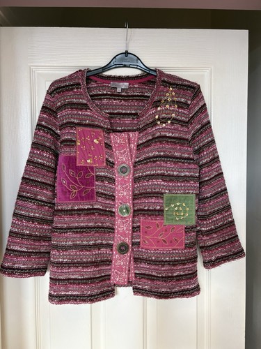 Vintage knitted sleeve - vintage, 3/4