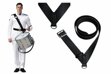 Premium BLACK Leather Marching