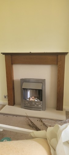 Electric fireplace with - electric,