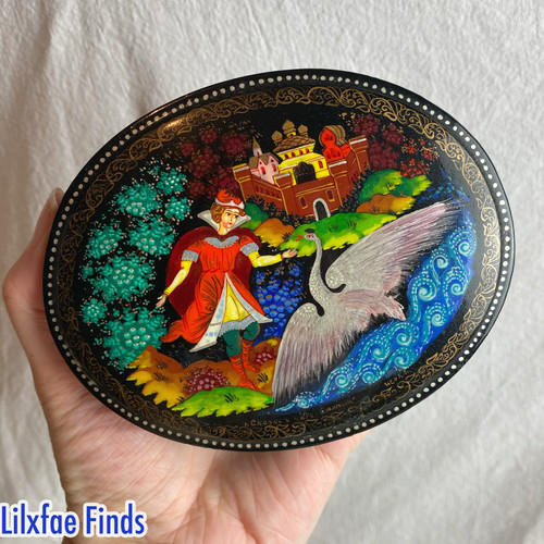 Vintage russian lacquer - russian,