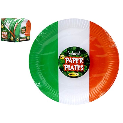 Ireland paper plates st - plates,