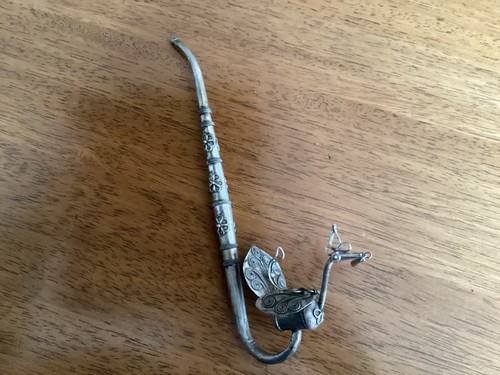 Antique chinese paktong - antique, pipe
