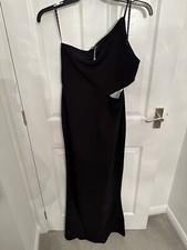 MISGUIDED LADIES LONG BLACK