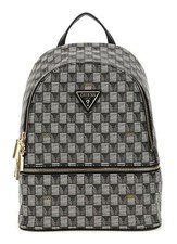 GUESS backpack Follie Travel Small Backpack Black Logo