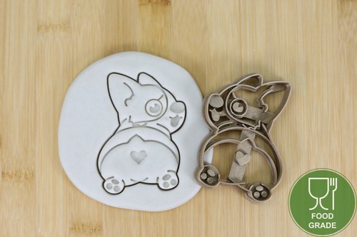 Organic corgi dog cookie - organic,
