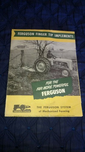 Ferguson tractor finger - ferguson, tip
