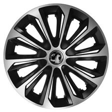 Set of 15'' Wheel trims hubcaps for  Combo Van  4x15'' silver/black R15