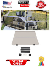 Smoke Folding Windshield