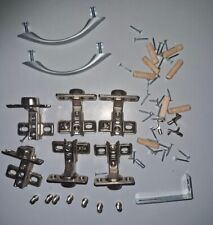 Wardrobe fittings furniture parts hinges nails pegs handles bundle job lot
