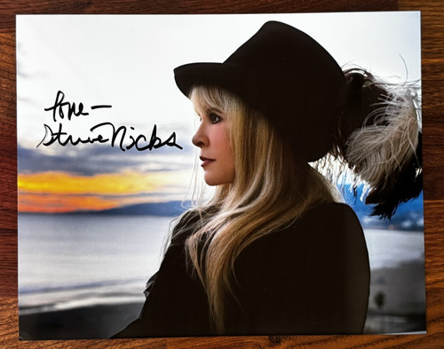 Stevie nicks signed fleetwood - stevie,