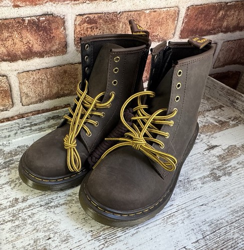 Martens girls size - dr., brown