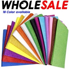 10 PCS A4 Glitter Premium Quality 12 Colours Arts Crafts foam Sheets