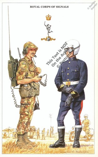 Royal corps signals british - of,
