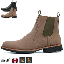 Men's Leather Ankle Boots