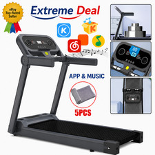 Electric folding treadmill - folding,