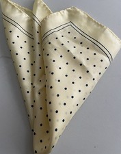 Silk Pocket Square, Yellow