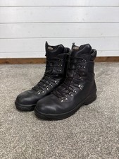 Altberg Peacekeeper P3 VS Black Leather Waterproof Combat Boots Size UK 9