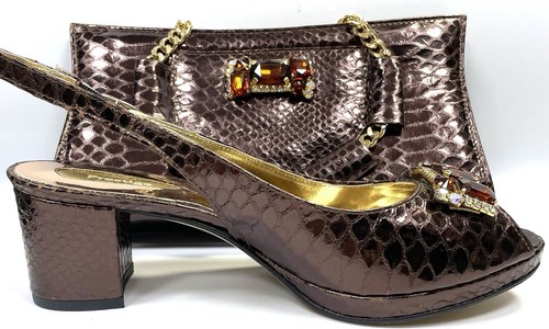 High quality italian set - set, brown