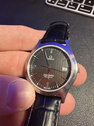 Vintage omega seamaster black - vintage,