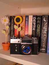 35mm Film Camera Quartz Clock