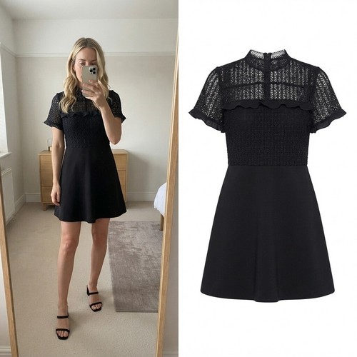 Zara woman black lace - woman,