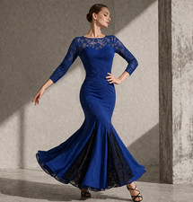 Ballroom Dance Dress with Lace