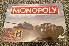The Tank Museum Monopoly - NEW & SEALED - COLLECTABLE EXCLUSIVE PLAYING TOKENS