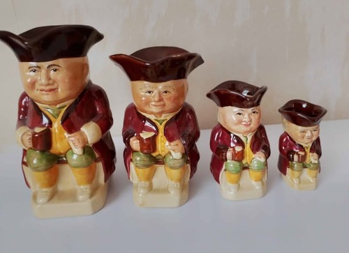 Set vintage wood and - 4,