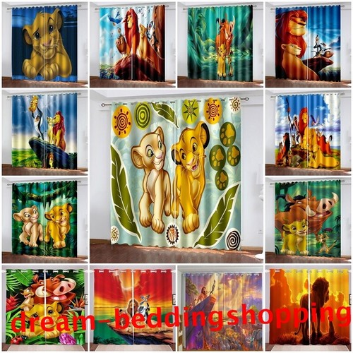 The lion king simba curtains - lion,