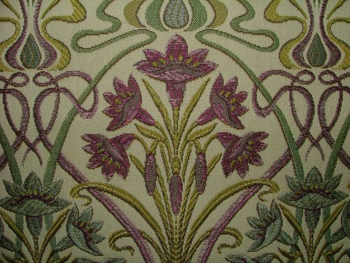 Art nouveau thick jacquard - art,