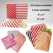 Candy Stripe Paper Bags Party