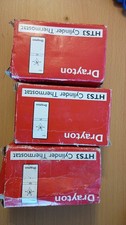 3 X Drayton HTS3 Domestic Hot Water Cylinder Thermostat. All 3