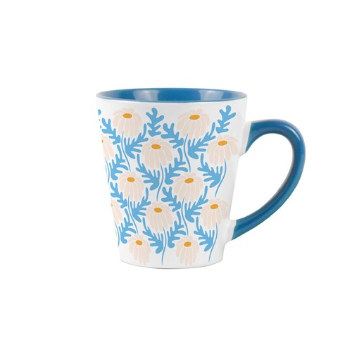 Groovy daisies small latte - small,