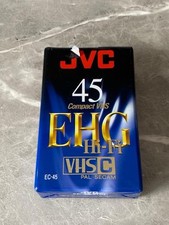 JVC EHG Hi Fi 45 VHS-C Compact Camcorder Video Tape Cassette
