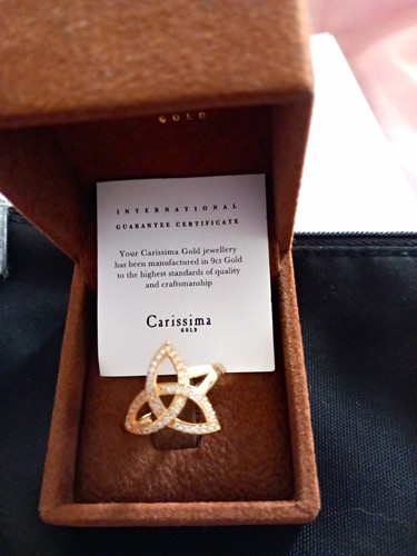 9carat celtic knot ring - celtic,