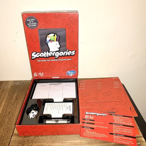 Scattergories board game - scattergories,