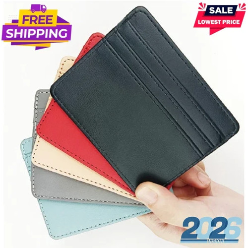 Slim wallet for men - slim,