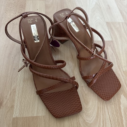 Size brown primark sandals - size,