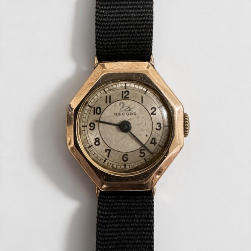 Solid 9ct gold vintage ladies - solid,